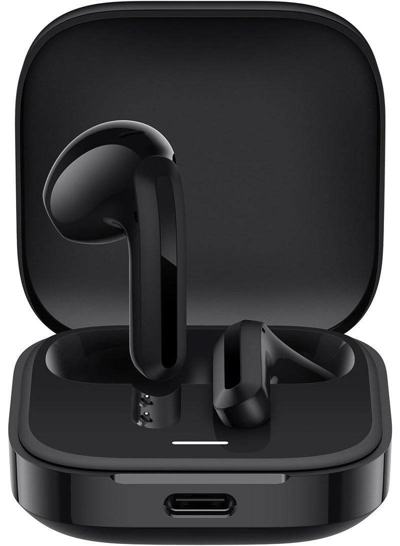 Buds 6 Active Wireless Earbuds, 14.2mm Dynamic Driver, Clear Call with Dual Mic, Bluetooth 5.4, 30-Hour Battery Life, Lightweight Design – Black